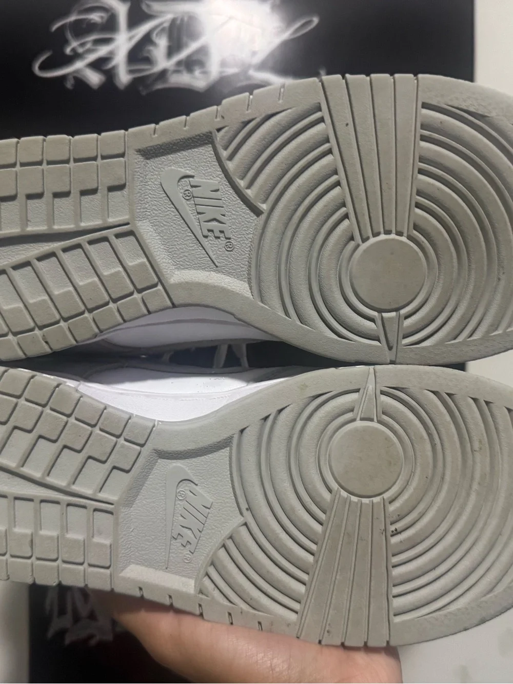 Nike dunk low Grey Fog size 8 men